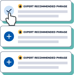 with our industry-specific bullet points